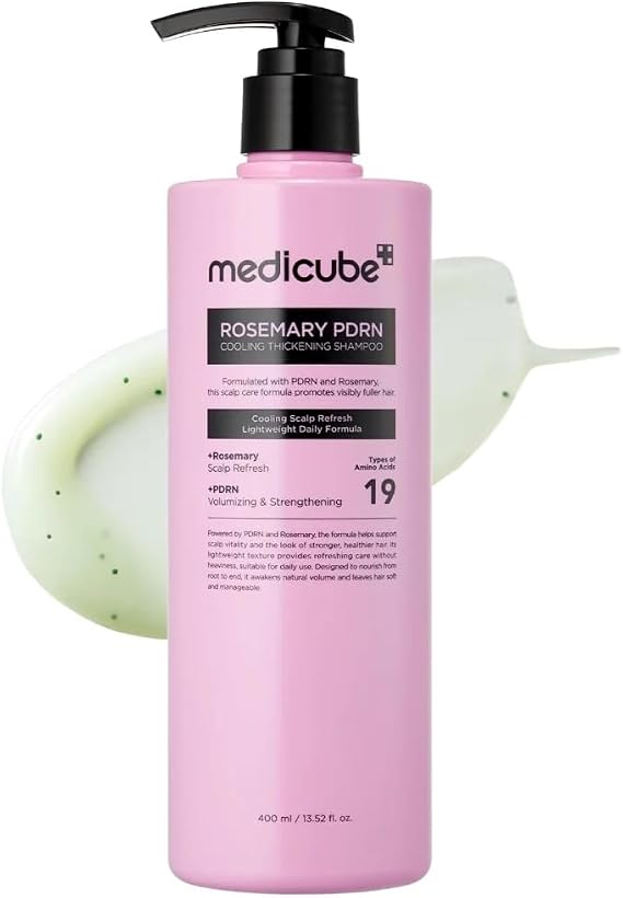 Medicube Rosemary PDRN Cooling Thickening Shampoo, 400ml