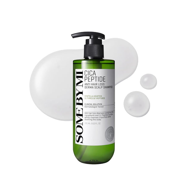 SOME BY MI Cica Peptide Anti Hair Loss Derma Scalp Shampoo – 285ml / 9.63 fl oz