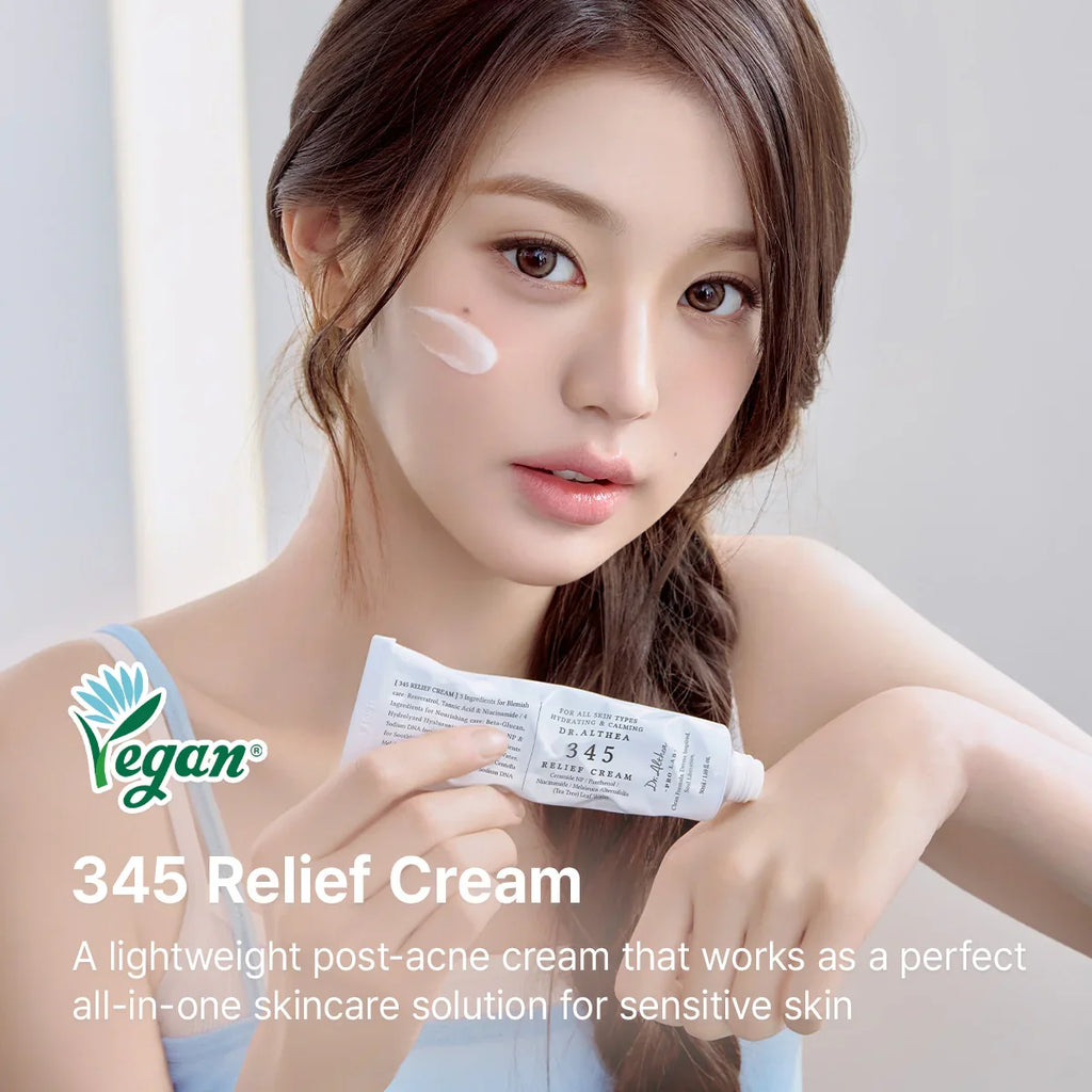 Dr. Althea 345 Relief Cream 50ml | Soothing Barrier Repair Moisturizer