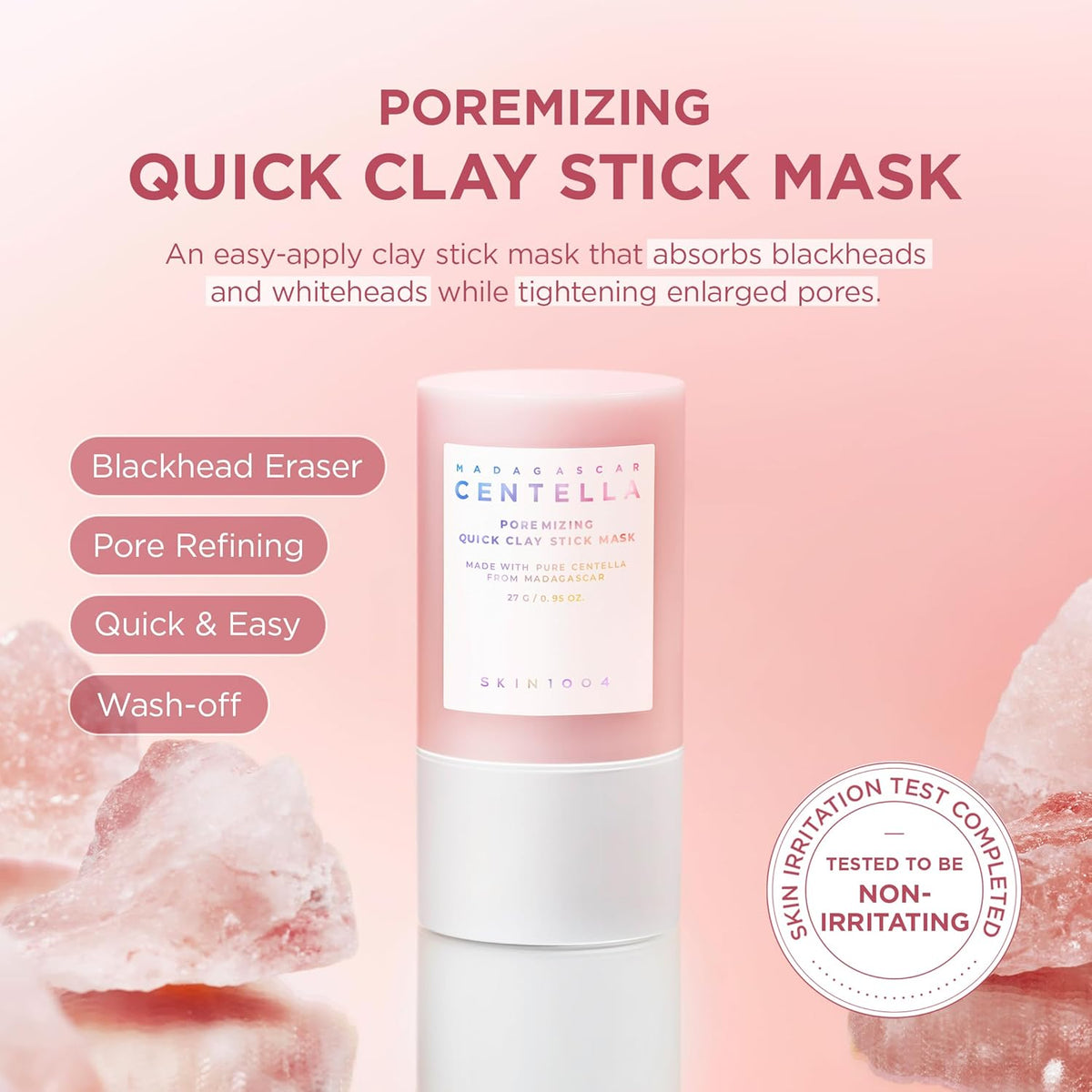 SKIN1004 Madagascar Centella Poremizing Quick Clay Stick Mask – 27g