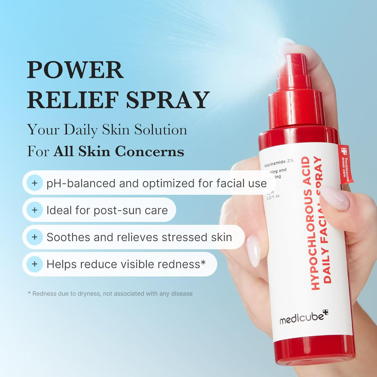 medicube Power Soothing Spray | Hypochlorous Acid Spray