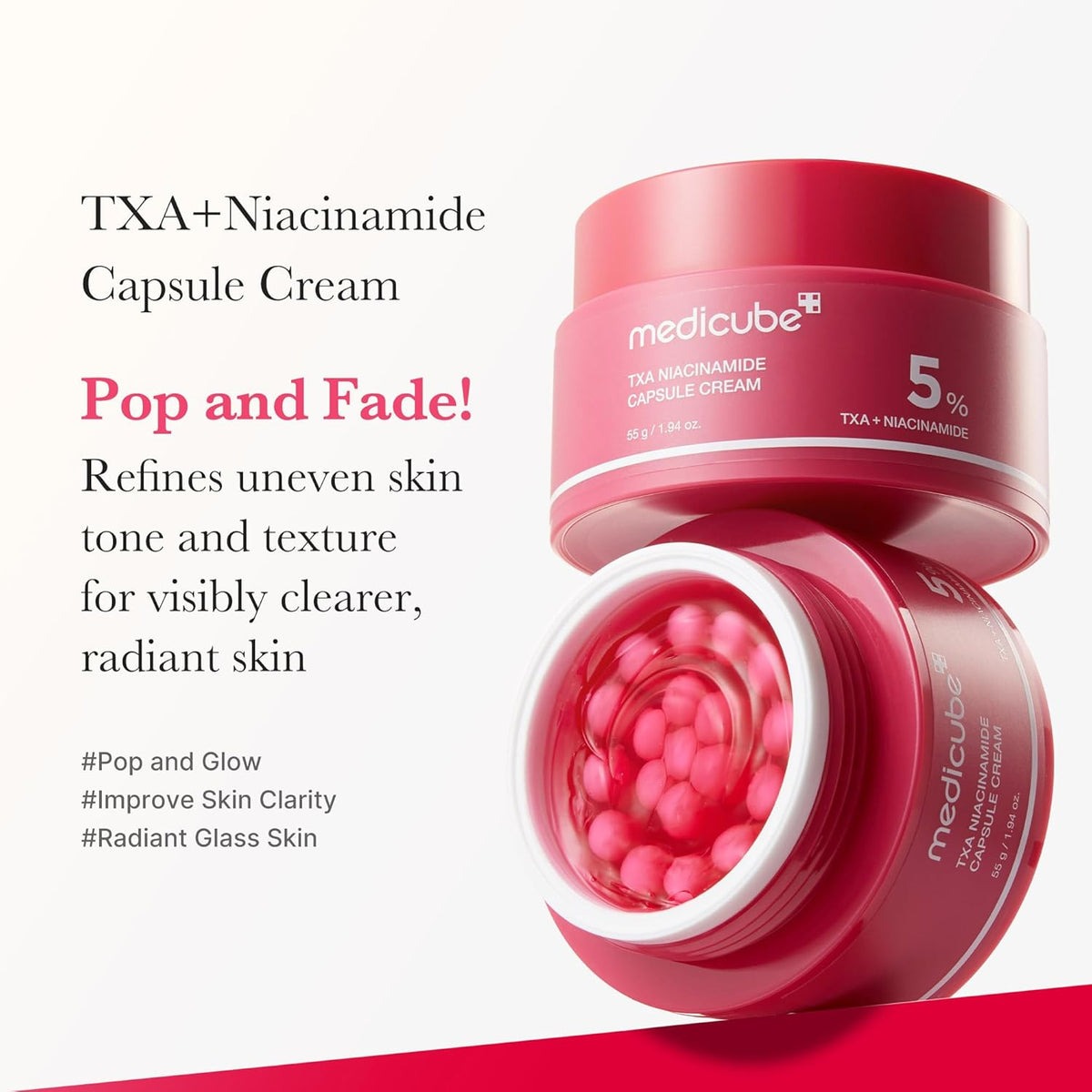Medicube TXA + Niacinamide Capsule Cream – 55g