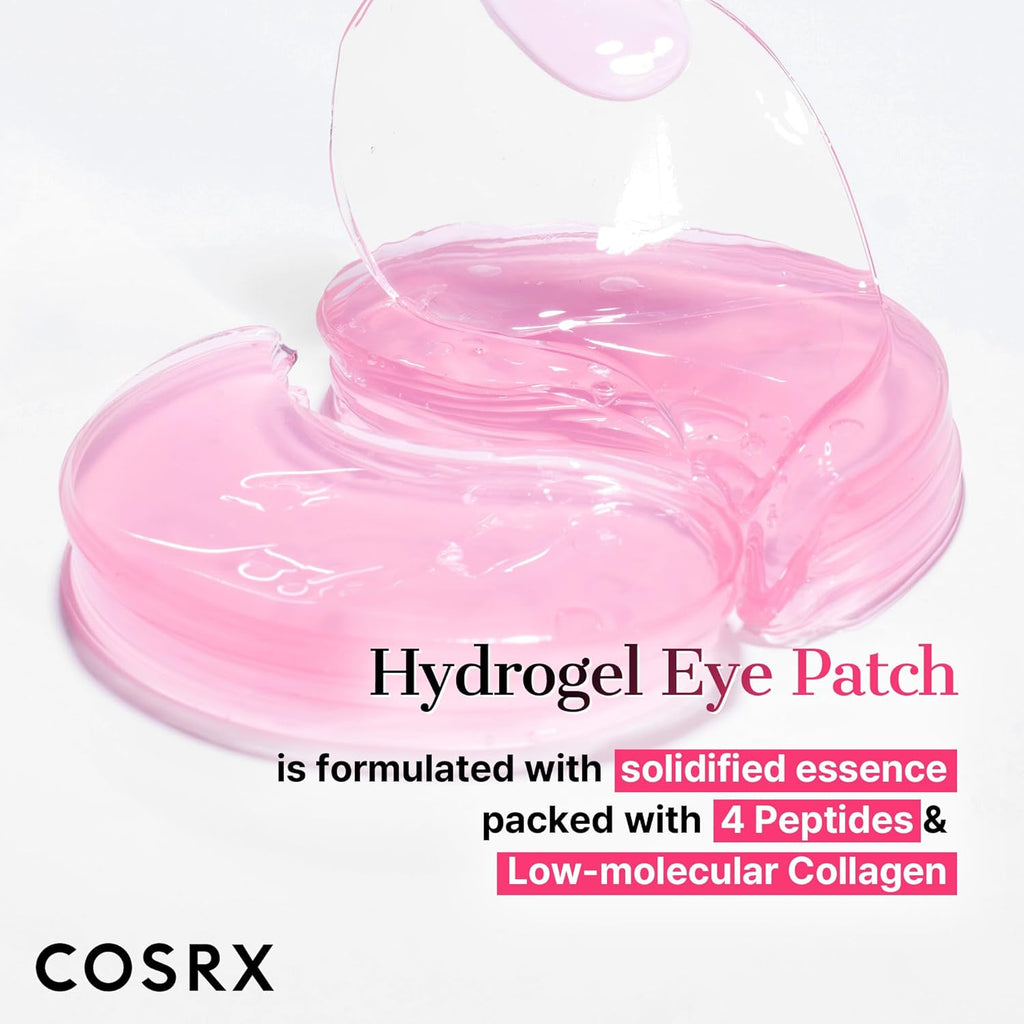 COSRX Pink Peptides Collagen Hydrogel Eye Patch