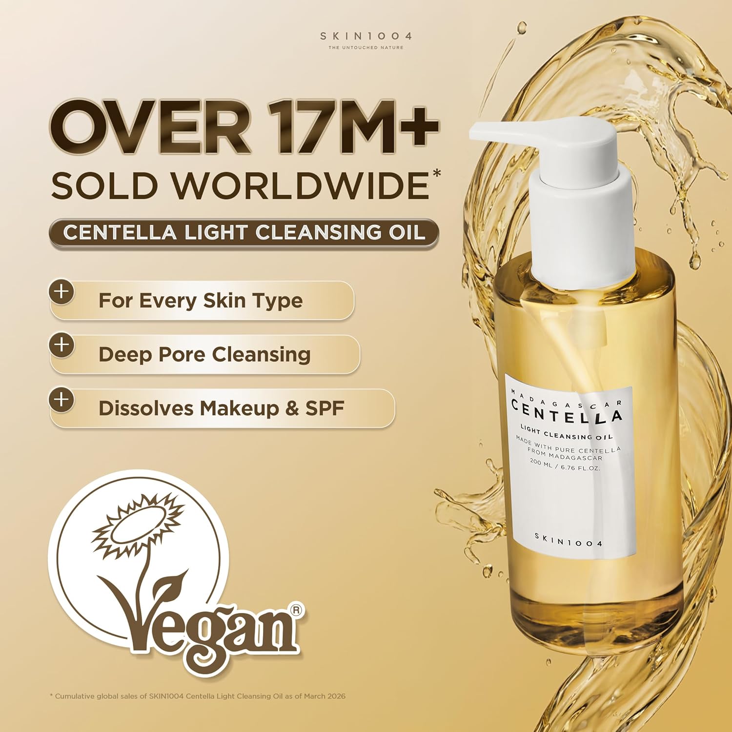 SKIN1004 Madagascar Centella Light Cleansing Oil – 200ml