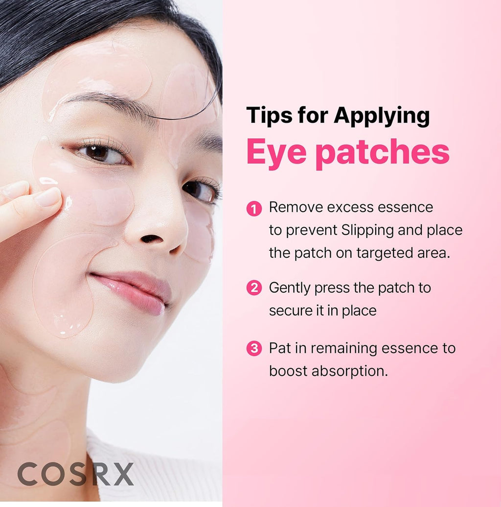 COSRX Pink Peptides Collagen Hydrogel Eye Patch