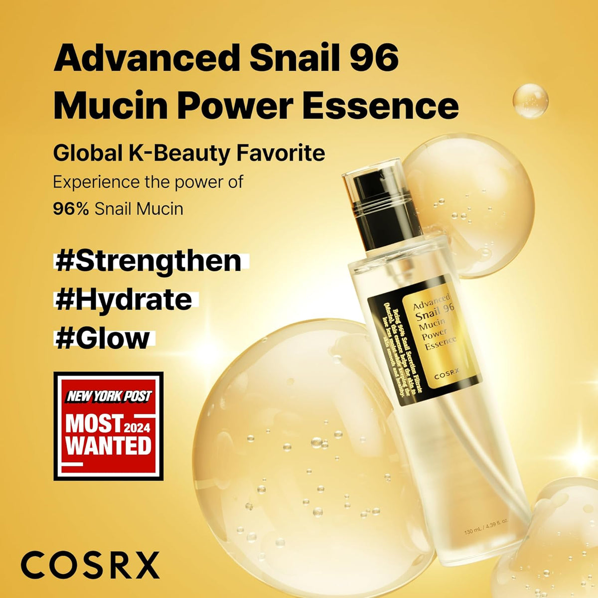 COSRX Advanced Snail 96 Mucin Power Essence – 100ml
