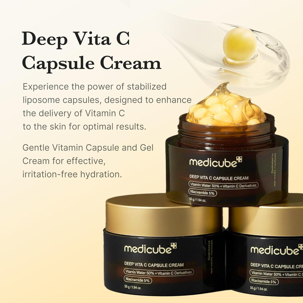 MEDICUBE Deep Vita C Capsule Cream – 55g