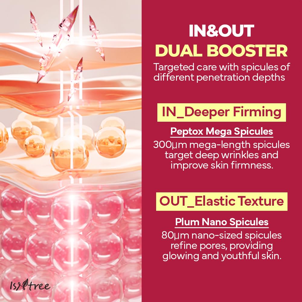 ISNTREE Plum Peptide Booster 2000s – Firming & Hydrating Serum