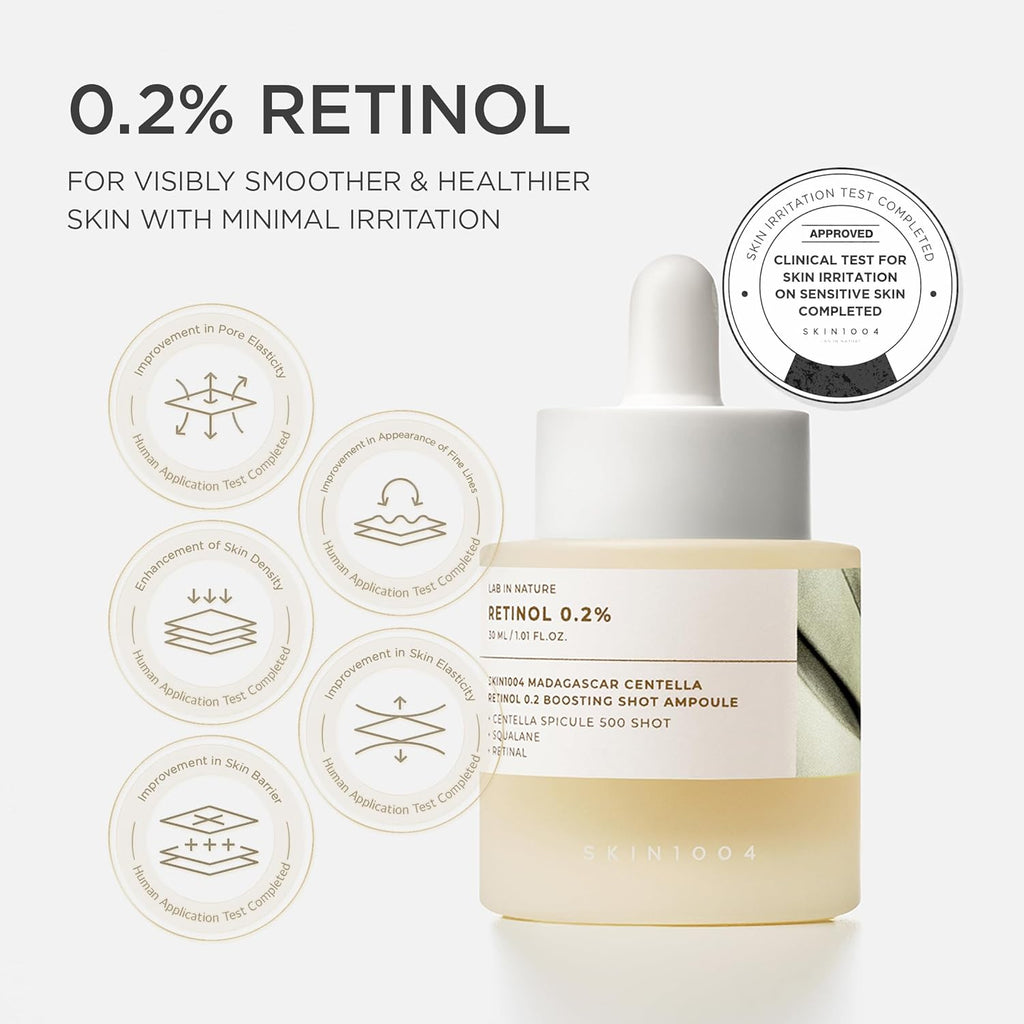 SKIN1004 Retinol 0.2% Boosting Shot Ampoule