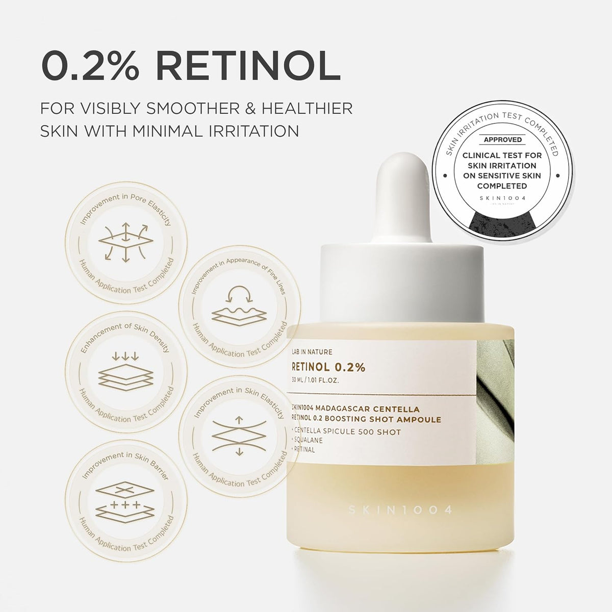 SKIN1004 Retinol 0.2% Boosting Shot Ampoule