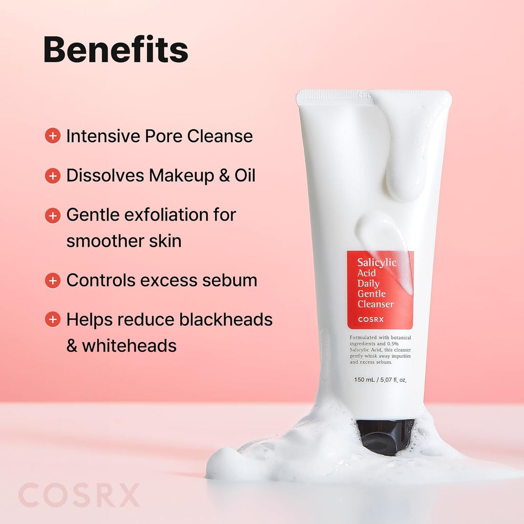 COSRX Salicylic Acid Daily Gentle Cleanser – 150ml
