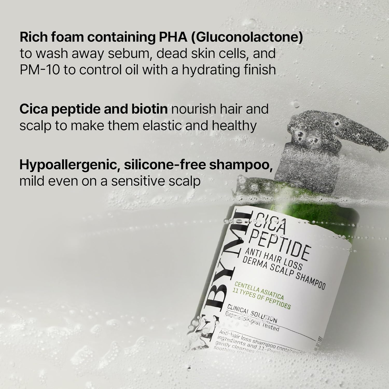 SOME BY MI Cica Peptide Anti Hair Loss Derma Scalp Shampoo – 285ml / 9.63 fl oz