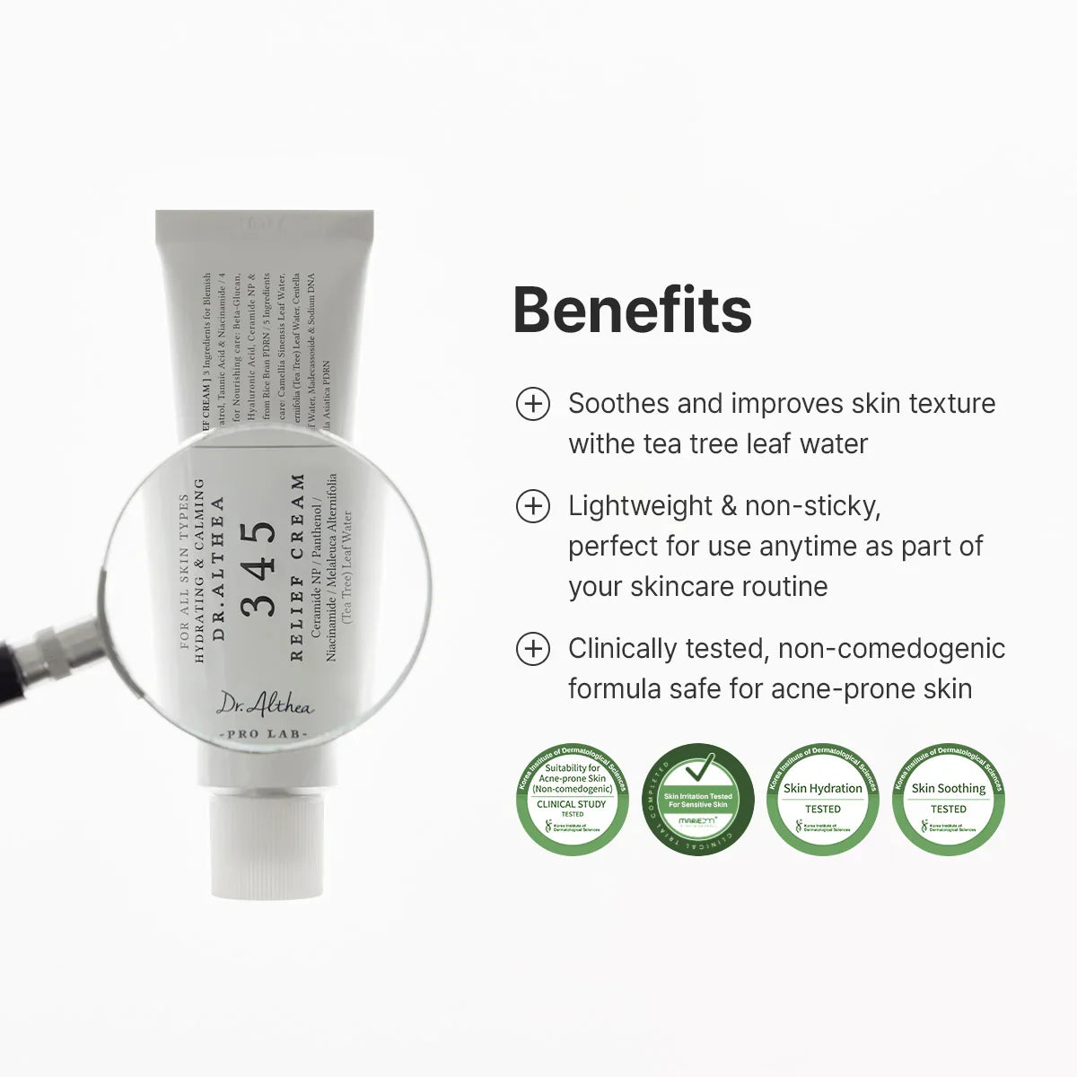 Dr. Althea 345 Relief Cream 50ml | Soothing Barrier Repair Moisturizer