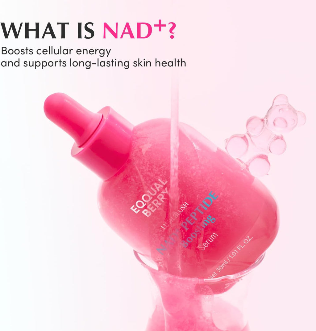 EQQUALBERRY NAD+ Peptide Boosting Smoothie Serum – 30ml