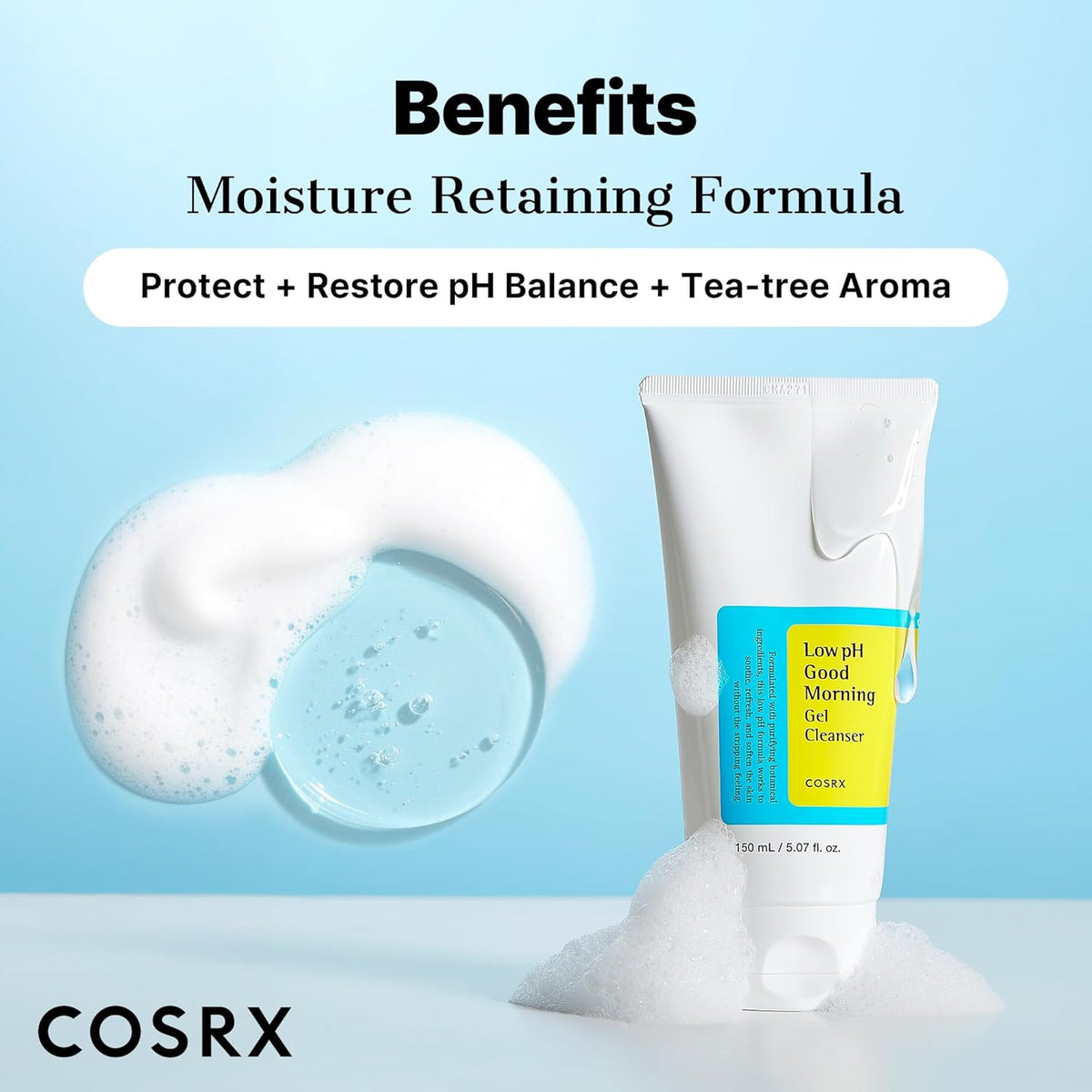 COSRX Low pH Good Morning Gel Cleanser – 150ml