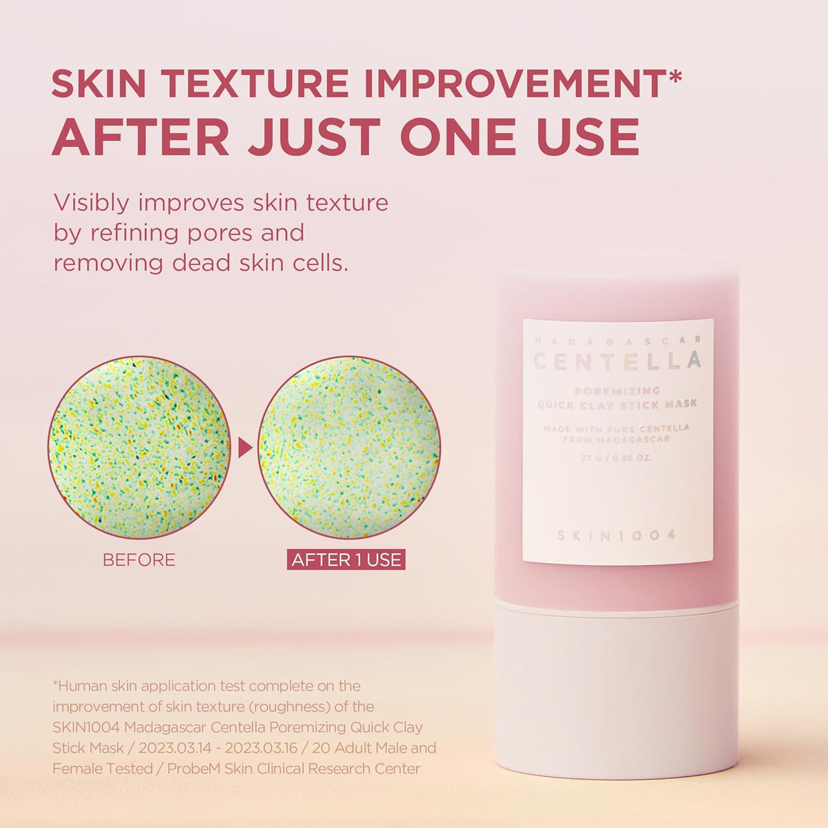 SKIN1004 Madagascar Centella Poremizing Quick Clay Stick Mask – 27g
