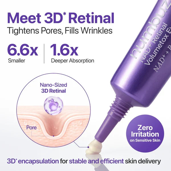 numbuzin No.9 NAD+ Retinal Volumetox Eye Cream – 20ml