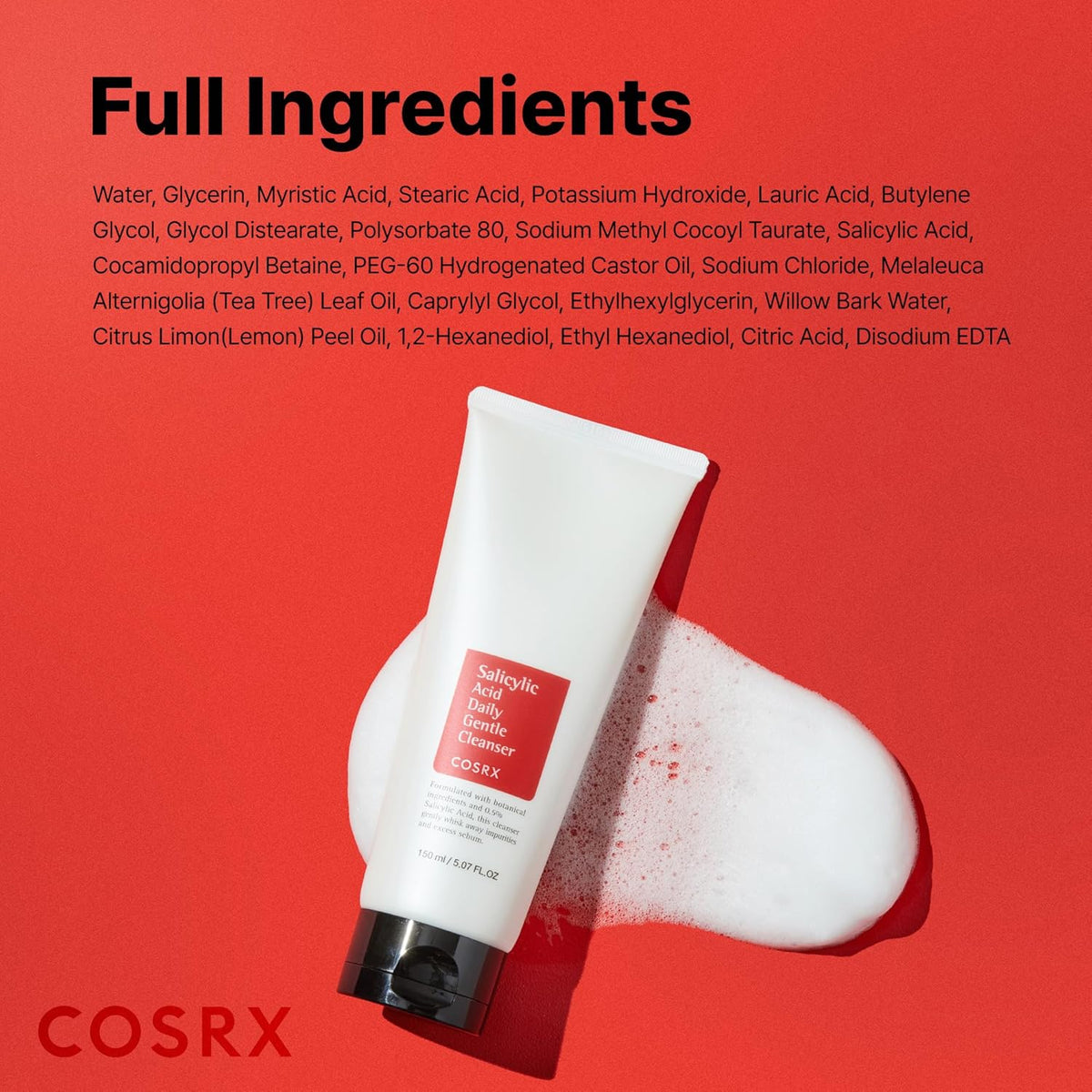 COSRX Salicylic Acid Daily Gentle Cleanser – 150ml