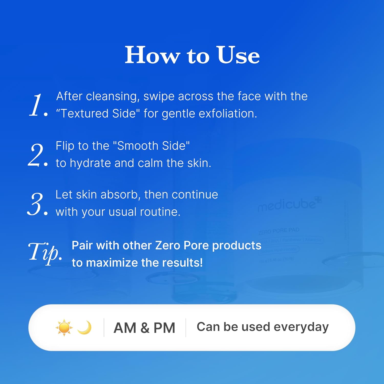 Medicube Zero Pore Pad 2.0 – 70 Pads