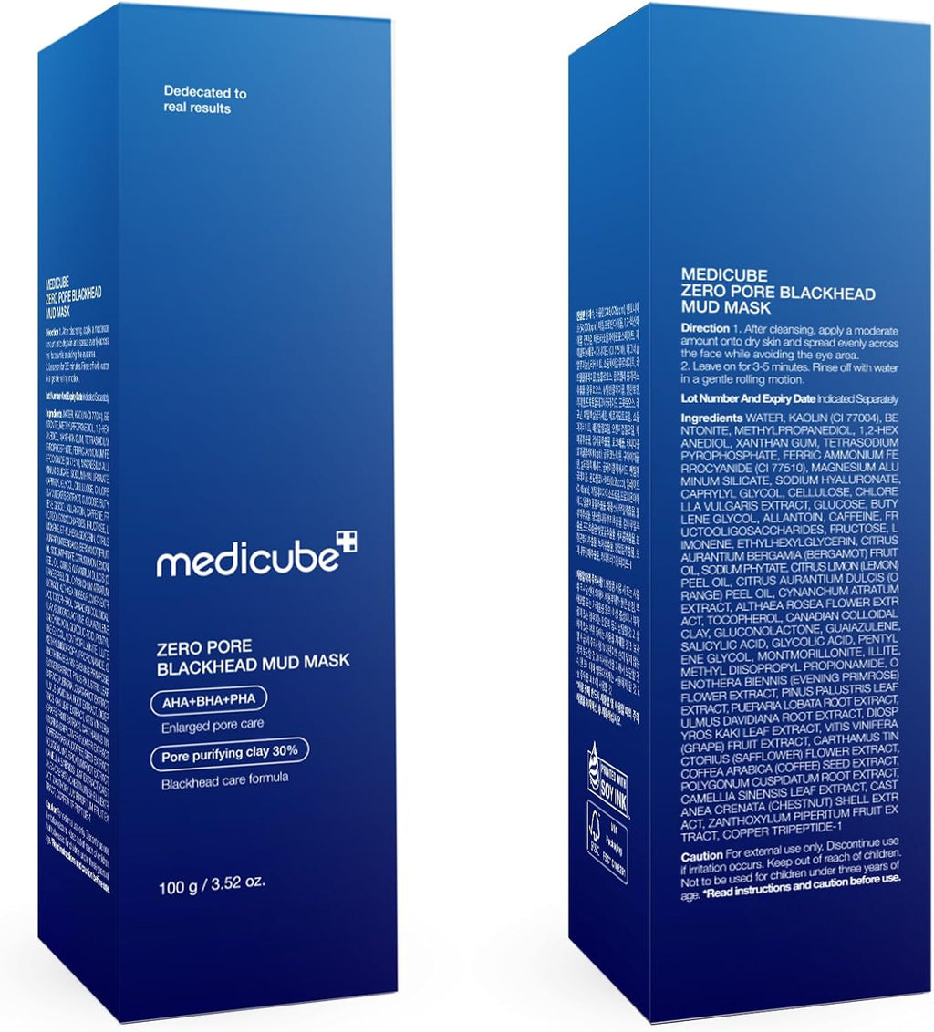 medicube Zero Pore Blackhead Mud Mask – 100g