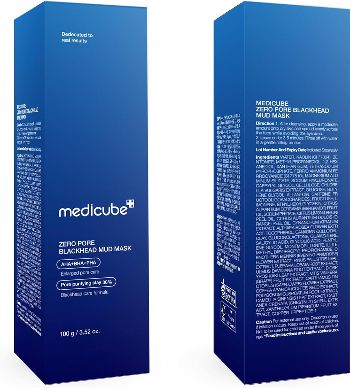 medicube Zero Pore Blackhead Mud Mask – 100g