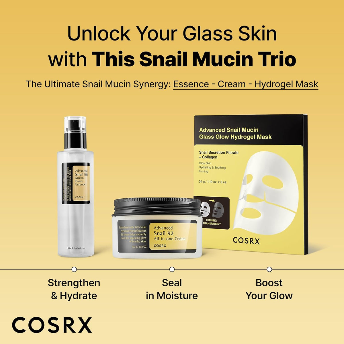COSRX Advanced Snail 96 Mucin Power Essence – 100ml