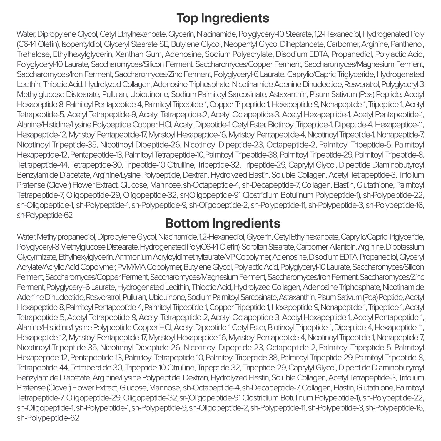 numbuzin No.9+ NAD+ BIO Lifting Full Face Mask
