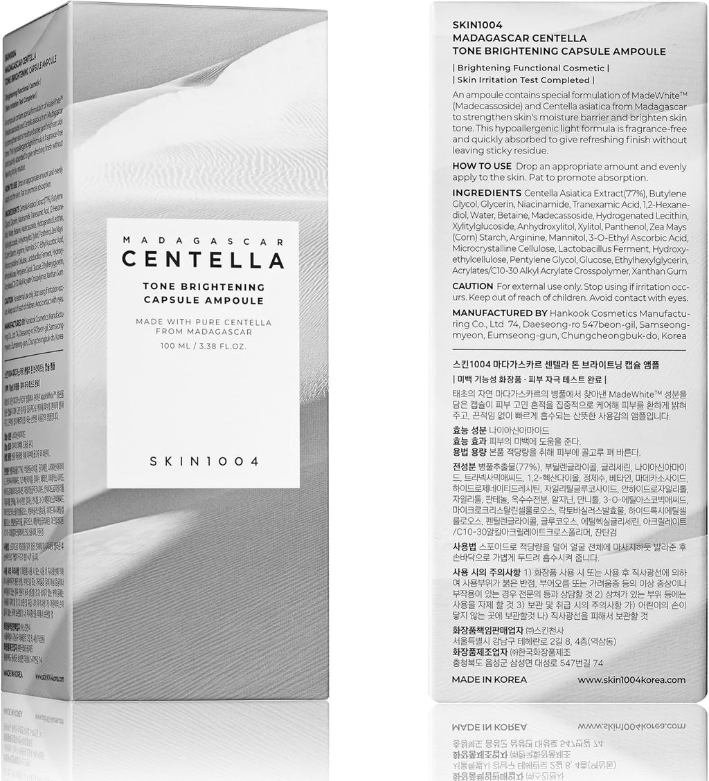 SKIN1004 Madagascar Centella Tone Brightening Capsule Ampoule – 100ml