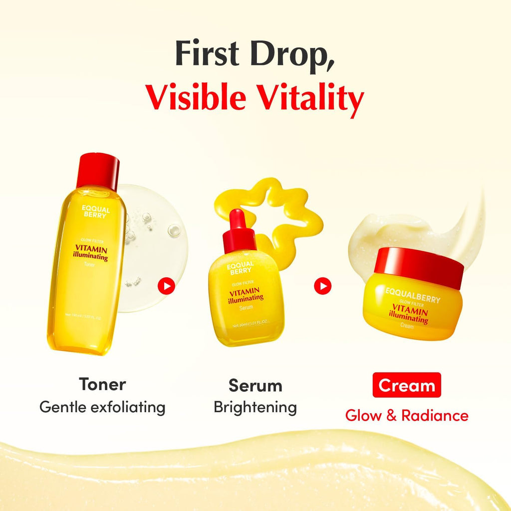 Eqqual Berry Glow Filter Vitamin Illuminating Cream – 50ml