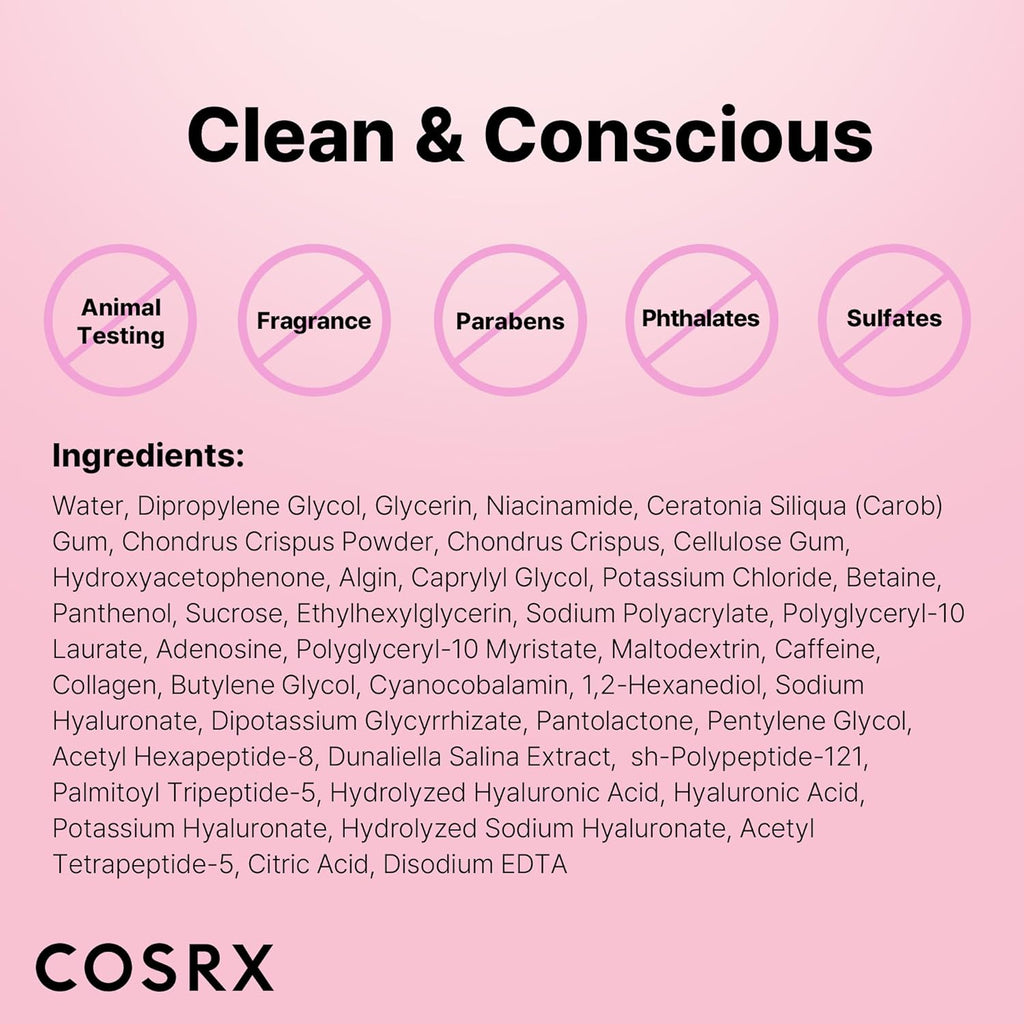 COSRX Pink Peptides Collagen Hydrogel Eye Patch