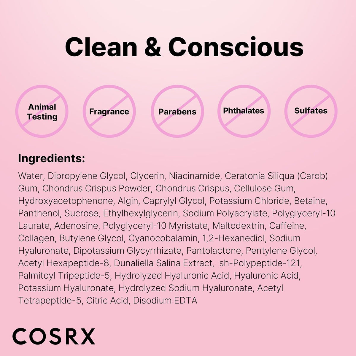 COSRX Pink Peptides Collagen Hydrogel Eye Patch