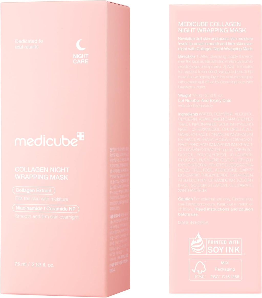 Medicube Collagen Night Wrapping Cream | Overnight Sleeping Mask