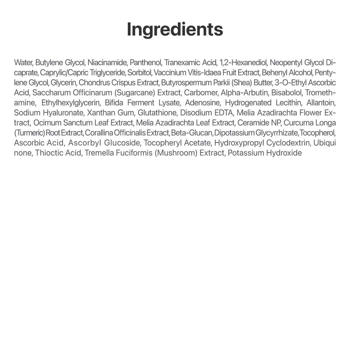 Numbuzin No.5 Vitamin Concentrated Serum