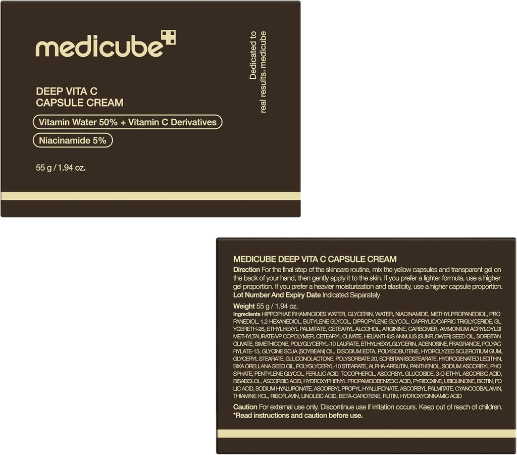 MEDICUBE Deep Vita C Capsule Cream – 55g