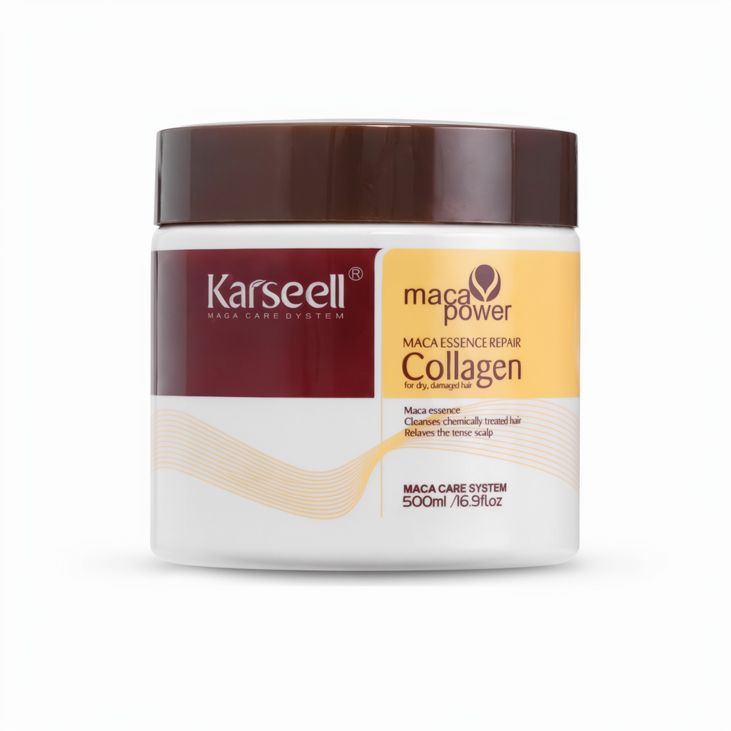 Karseell Collagen Hair Treatment Mask 500ml deep repair hair mask with argan oil, avocado oil and shea butter for dry and damaged hair